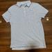 J. Crew Shirts | Ivory Blue, Slub Cotton Polo Shirt In Yarn-Dyed Stripe | Color: Blue/White | Size: L