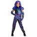 Disney Costumes | Disney Store Descendants Mal Costume 3-Pc Set Vest Top Pants Girls 9/10 | Color: Purple | Size: Kids 9-10