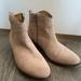 Anthropologie Shoes | Adorable Anthropologie Light Tan Booties! | Color: Tan | Size: 9.5