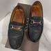 Gucci Shoes | Authentic Mens Gucci Loafers Drivers Flats - Gucci Size 7 | Color: Black | Size: 7.5