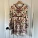 Free People Dresses | Free People Floral Embroidered Sequin Dress | Color: Cream/Red | Size: Xs
