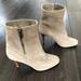 Coach Shoes | Coach Ankle Boots\Booties, Taupe, Suede, Size 9b | Color: Cream/Tan | Size: 9b/9.5