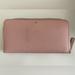 Kate Spade Bags | Kate Spade Zip-Around Wallet | Color: Pink/White | Size: Os