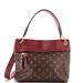 Louis Vuitton Bags | Louis Vuitton Tuileries Besace Bag Monogram Canvas With Leather Brown, Red | Color: Silver | Size: Os