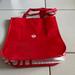 Lululemon Athletica Bags | Lululemon Large Red And White Reusable Nylon Tote Bag | Color: Red/White | Size: Os