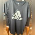 Adidas Shirts & Tops | Boys, Adidas, Large Dri Fit Shirt. Slightly Worn. | Color: Black | Size: Lb