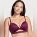 Victoria's Secret Intimates & Sleepwear | Incredible By Victoria’s Secret | Wireless Push-Up Bra 36ddd Nwt Color: Kir | Color: Purple/Red | Size: 36f (3d)