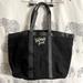 Victoria's Secret Bags | Large Victoria Secret Tote Bag Black W Sequins Great Condition | Color: Black | Size: Os