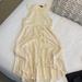 American Eagle Outfitters Dresses | American Eagle Lace Cream Dress | Color: Cream | Size: 8