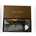 Gucci Accessories | Gucci Silk Scarf, Grey With Gold Box Included, Nwt | Color: Gold/Silver | Size: Os