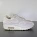 Nike Shoes | Nike Air Max White Low Women's Sneakers 003577 Size 7womens/5.5 Youth | Color: White | Size: 7