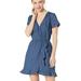 J. Crew Dresses | J. Crew Denim Chambray Ruffle Dress | Color: Blue | Size: Xs