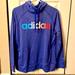 Adidas Tops | Adidas Women Teen Hoodie Size L Brand New | Color: Blue | Size: L