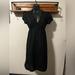 Converse Dresses | Converse One Star Women’s Black Midi Dress. V Neck, Preowned Size S | Color: Black | Size: S