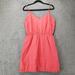 J. Crew Dresses | J. Crew Dress Womens Large Pink 100% Linen Sleeveless Adjustable Spaghetti Strap | Color: Pink | Size: L