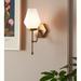 Anthropologie Accents | Anthropologie Slater Sconce | Color: Gold/White | Size: Os