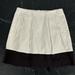 J. Crew Skirts | J Crew Black & White Colorblock Skirt | Color: Black/White | Size: 00