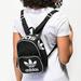 Adidas Bags | Adidas Originals Santiago Mini Black Backpack | Color: Black/White | Size: Mini