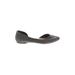 Gap Flats: Gray Solid Shoes - Women's Size 6 - Almond Toe