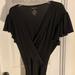 Nine West Dresses | Black Flutter Sleeved Dress | Color: Black | Size: Xl