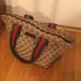 Gucci Bags | Gorgeous Authentic Gucci Bag In Good Pre-Loved Condition. | Color: Black/Cream | Size: Os