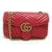 Gucci Bags | Gucci Shawl Calf Cowhide Shoulder Bag Red | Color: Red | Size: Os