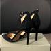 Jessica Simpson Shoes | Jessica Simpson Black Suede Ankle Strap Stiletto Heels | Color: Black | Size: 7.5