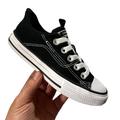 Converse Shoes | Converse Chuck Taylor All Star Rave Girls Boys Sneaker Size 1 Black Slip On Shoe | Color: Black/White | Size: 1b