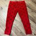 Disney Pants | Disney Donald Duck Christmas Sweat Pants Xl | Color: Black/Red | Size: Xl