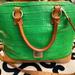 Dooney & Bourke Bags | Dooney & Bourke Leather Croco Embossed Kelly Green Zip Satchel | Color: Green | Size: Os