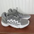 Adidas Shoes | Adidas Don Grey Issue 2 Basketball Shoes Size Mens 7 | Color: Gray/White | Size: 7