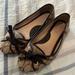 Coach Shoes | Coach Josie Lace Up Flats | Color: Brown/Tan | Size: 8.5