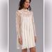 Free People Dresses | Free People Write About Love While Lace Dress S | Color: White | Size: S