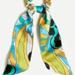 J. Crew Accessories | J.Crew Twilly Hair Scrunchie In Confetti Floral New | Color: Green/Yellow | Size: Os