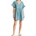 Madewell Dresses | Madewell Nwot Ruffle Sleeve, Easy Mini Dress | Color: Green | Size: Various