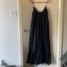 Anthropologie Dresses | Anthropologie Black Maxi Dress Large | Color: Black | Size: L