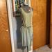 Athleta Dresses | Athleta Racerback Drop Drawstring Waist Soft Tank Top Dress M Green Purple | Color: Green/Purple | Size: M