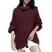 Free People Sweaters | Free People Maroon Turtleneck Sweater | Color: Red | Size: Various