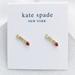 Kate Spade Jewelry | Kate Spade Love Earrings Mini Studs Pink Love You Mom Nwt New Valentine's Day | Color: Gold/Pink | Size: Os