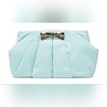 Kate Spade Bags | Kate Spade Evening Belles Mabelle Wedding Clutch Bag Grace Blue | Color: Blue/Gold | Size: Os