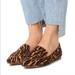 Madewell Shoes | Madewell Lou Leopard Print Calf Hair Pointed Toe Flats Leather Women's Size 9.5 | Color: Brown/Tan | Size: 9.5