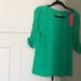 Lilly Pulitzer Tops | Lilly Dressy Tee | Color: Green | Size: M