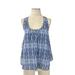 Anthropologie Tops | Anthropologie- Meadow Rue Merlin Layer Swing Top | Color: Blue/White | Size: Xs
