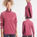 Athleta Tops | Athleta- Cozy Karma Side Zip Funnel Neck Victorian Berry Pull Over Sweatshirt | Color: Pink/Red | Size: Xxs