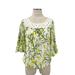 Anthropologie Tops | Anthropologie- Hd In Paris Flawed* Daffodil Blouse Size 8 | Color: Green/Yellow | Size: 8