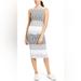 Athleta Dresses | Athleta Striped Midi Tank Dress | Color: Black/White | Size: M