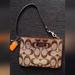 Coach Bags | Coach Park Signature Small Wristlet (Coach Outlet #F49471) | Color: Brown/Cream | Size: Os