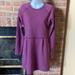 Columbia Dresses | Columbia Crew Neck Lightweight Purple Sweatshirt Dress | Color: Purple | Size: S