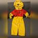 Disney Costumes | Disney Winnie The Pooh Fleece Zip Up Coverall Halloween Costume (New) | Color: Yellow | Size: 2t