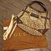 Gucci Bags | Gucci Jockey Tote - Canvas With Gold Hardware - Pre-Owned | Color: Brown/Tan | Size: Os